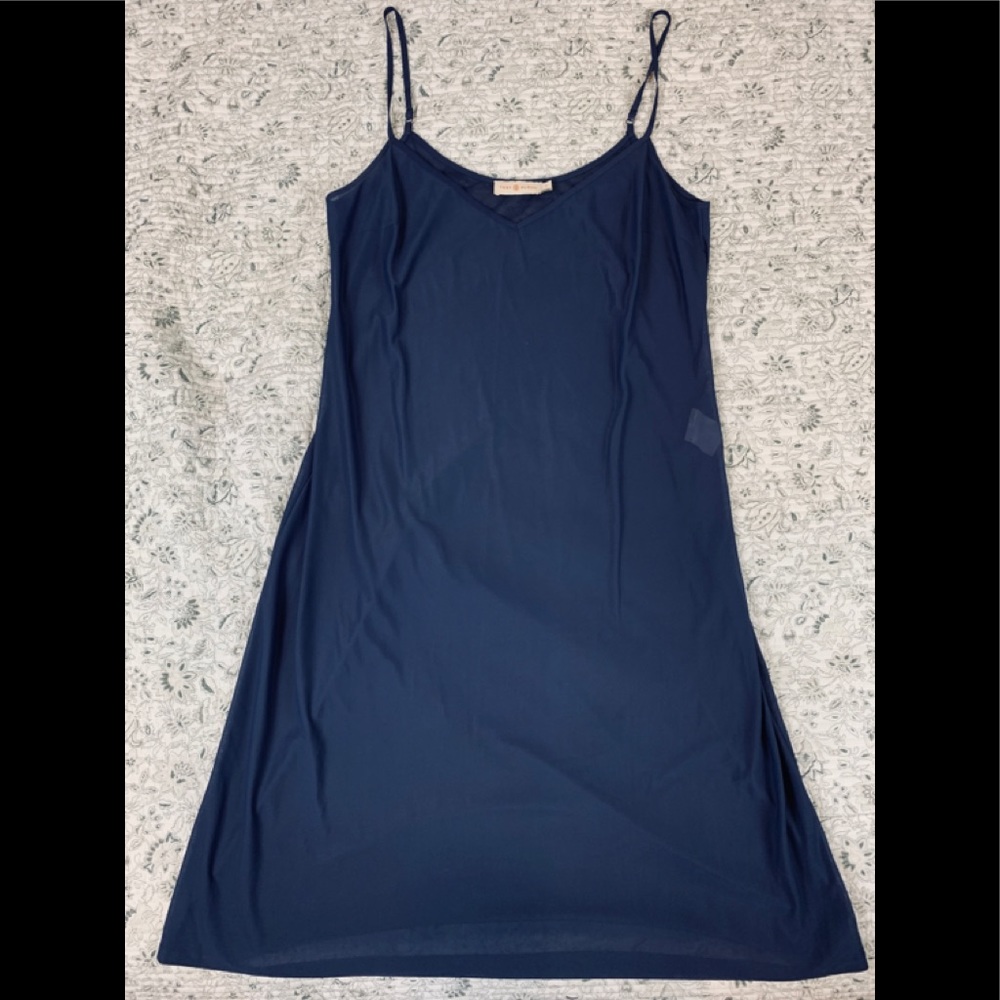 Tory Burch Sheer Blue dress